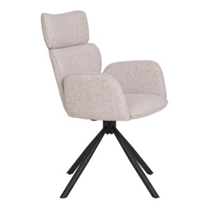 Scaun dining Cordoba, Gri deschis, 56x60x95 cm
