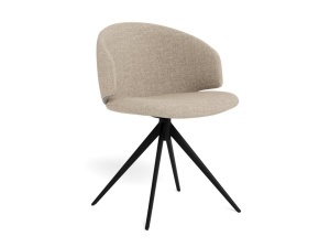 Scaun dining Ella, Bej, 78x53x54 cm - Img 3