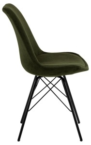 Scaun dining Eris V2, Verde, 85.5x48.5x54 cm - Img 5