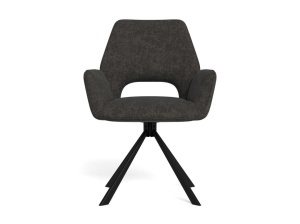 Scaun dining Graham V1, Gri, 87x59x62 cm - Img 6
