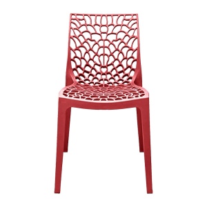 Scaun dining Hush, Burgundy, 53x41x80.5 cm - Img 4