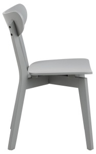 Scaun dining Roxby, Gri, 79.5x45x55 cm - Img 5