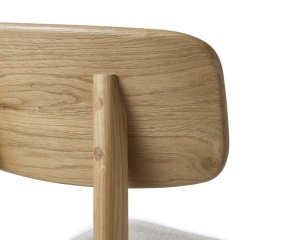 Scaun LIVO, Nisipiu deschis, 55x82x46 cm - Img 2