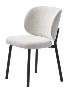 Scaun SWAN, Taupe inchis, 52x82x49 cm - Img 3