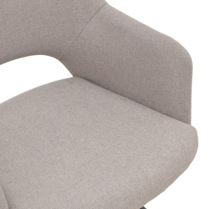 Scaun Verta, Gri, 59x58x87 cm - Img 7