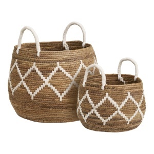 Set 2 piese Cosuri Altea, Natural, 41x41x32 cm - Img 5