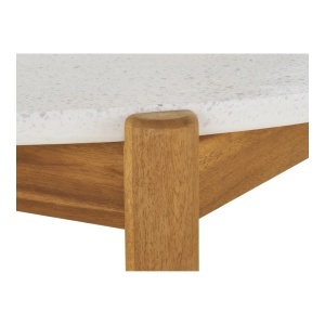 Set 5 piese Masa dining si scaune pentru gradina Terracina, Maro, 120x63x76 cm - Img 3