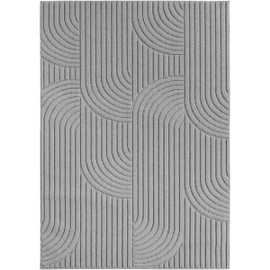 Szőnyeg boho, Helix, ezüst, 280x370 cm