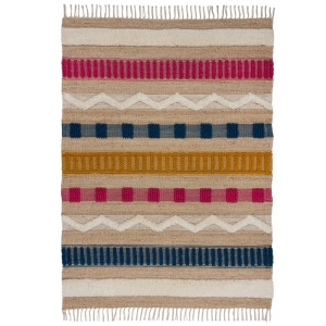 Szőnyeg, Flair Rugs, Medina, natúr/többszínű, juta, 120x170 cm - Img 2
