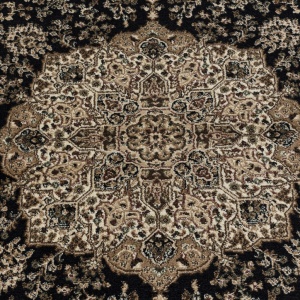 Szőnyeg, Kashmir, fekete, V2, 300x400 cm - Img 7