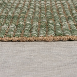 Szőnyeg ombre, Flair Rugs Jute, zöld, juta, 60x110 cm - Img 4