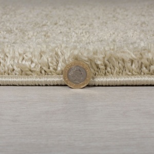 Szőnyeg puha, Flair Rugs Feather Soft, natúr, 80x150 cm - Img 5