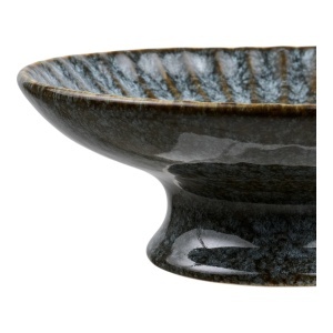 Tava decorativa, Albastru, 20.5x20.5x7 cm