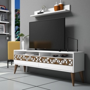 TV-szekrény, Line, Fehér