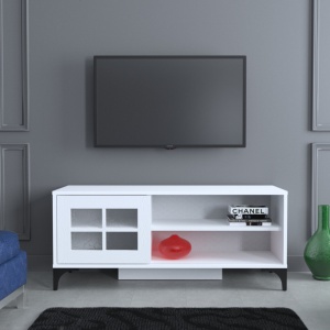 TV-szekrény, Revival 125Lk, Fehér