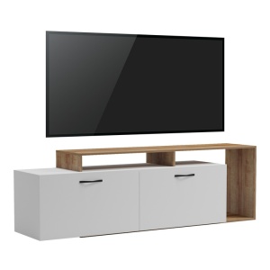TV-szekrény, Tobler, Fehér, 170x40x53 cm