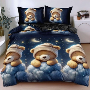 Ágyneműhuzat, Tedy Sleep, pamutszatén