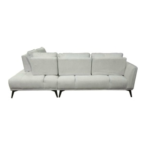 Canapea de colt stanga Belanza, Bej, 213x265x90 cm - Img 6