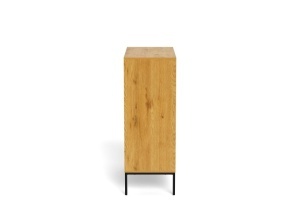 Comoda Palmdale, Natural, 110x80x40 cm - Img 4