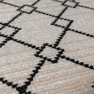 Covor traversa Allia Diamond Monocrom 80x300 cm - Img 3