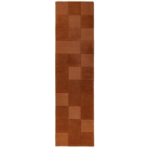 Covor traversa Checkerboard Teracota 60x230 cm - Img 5