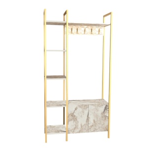 Előszobai fogas, Doga, Efezus, arany - Img 3