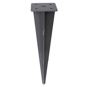 Fém cövek Songmics, szürke, 46x11.5x11.5 cm - Img 2