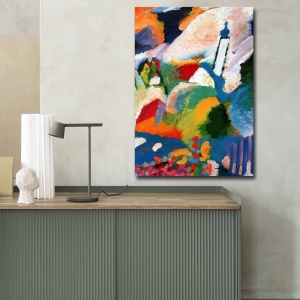 Festmény Bellaluna, Multicolor, 70x100x3 cm