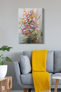 Festmény Kanvas, sokszínű, 50x70x3 cm - Img 1