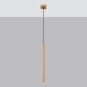Függőlámpa, Pastelo, arany, 3.5x3.5x120 cm - Img 2