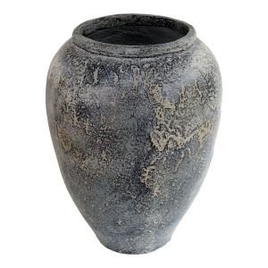 Ghiveci flori decorativ Capelo, Gri, 66x66x85 cm - Img 2
