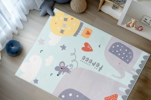 Gyerekszőnyeg, Magic Kids ML, szürke, 160x230 cm - Img 3