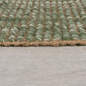 Juta szőnyeg, Jute Ombre, Flair Rugs, zöld, 60X110 cm
