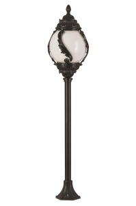 Kültéri állólámpa, M1B, fehér, 110x30 cm