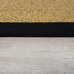 Kültéri futószőnyeg, szizál hatású, Flair Rugs, fekete, 60x230 cm - Img 5