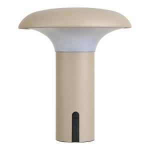 Lampa LED Ramsey, Bej, 18x18x21.5 cm