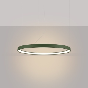 LED-es csillár, Rio 78, 3000K, olíva, 78x78x150 cm - Img 3