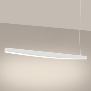 LED-es függőlámpa 3000K, Jorun 150, fehér, 150x3x210 cm - Img 3