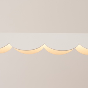 LED-es függőlámpa, Biscuit, 3000K, fehér, 131x13x200 cm - Img 5