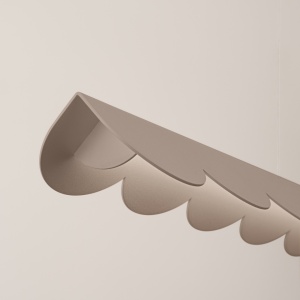 LED-es függőlámpa, Biscuit, 3000K, taupe, 131x13x200 cm - Img 4