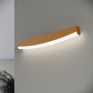 LED fali lámpa, Jorun, 3000K, arany, 60x5.5x7 cm - Img 8