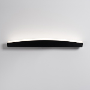 LED fali lámpa, Jorun, 4000K, fekete, 60x5.5x7 cm - Img 5