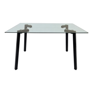 Masa Titta, Negru, 120x70x75 cm - Img 2