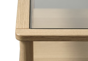 Masuta de cafea ELBA, Stejar, 60x41x120 cm - Img 2