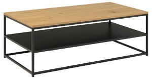 Masuta de cafea Gila, Natural, 42x120x60 cm - Img 3