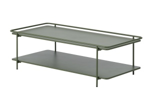 Masuta de cafea YUBA, Verde inchis, 55x34x110 cm - Img 2