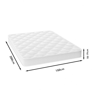 Matrac egyoldalas, Fix Pad Chic Strom, 18-19 cm, 150x200 cm - Img 6
