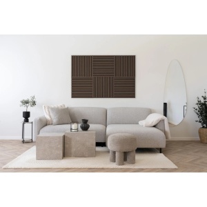 Panou acustic decorativ, Nuc, 22x520x520 cm