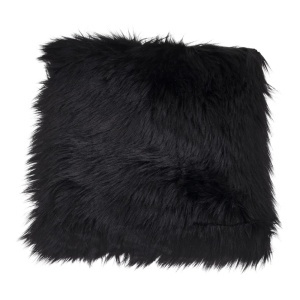Perna decorativa, Negru, 40x40x6.5 cm - Img 2