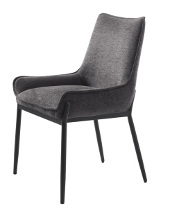 Scaun CALGARY, Gri inchis, 59x84x58 cm